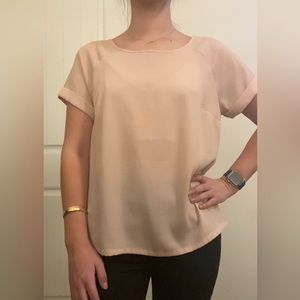 Forever 21 Peach Blouse